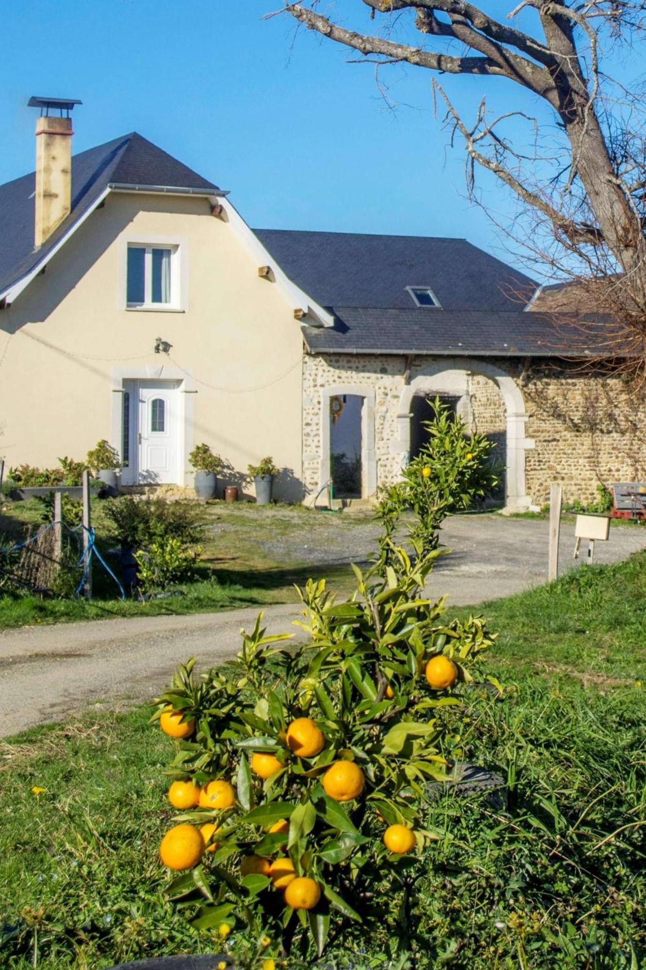 Bed and Breakfast Pesaulhé Monein Esterno foto